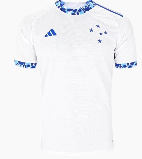 Cruzeiro Branca Com Detalhe Na Manga