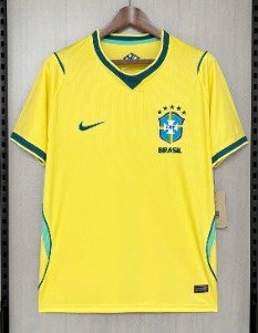 Brasil Amarela Torcedor Gola Clara